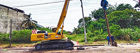 Jasa Pancang Sheet Pile Baja