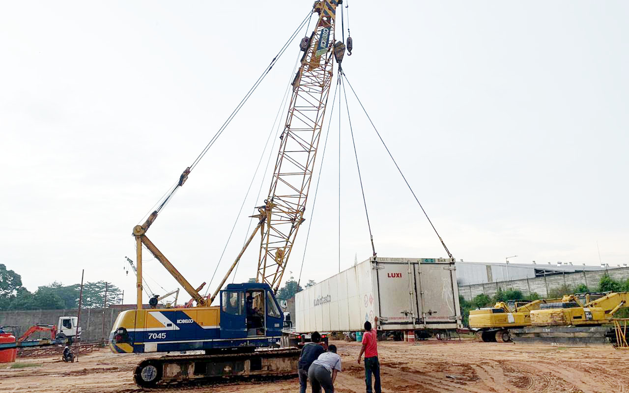 Jasa Rental Crane Crawler